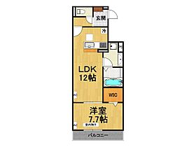 兵庫県西宮市中殿町（賃貸アパート1LDK・1階・47.93㎡） その2