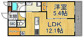 兵庫県西宮市甲陽園本庄町（賃貸マンション1LDK・2階・46.26㎡） その2