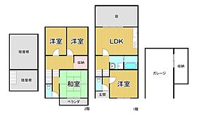 甲陽園東山町テラスハウス  ｜ 兵庫県西宮市甲陽園東山町（賃貸テラスハウス4LDK・1階・118.74㎡） その2