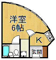 兵庫県西宮市今津水波町（賃貸マンション1K・3階・22.00㎡） その2