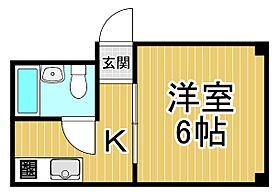 兵庫県西宮市今津上野町（賃貸マンション1K・3階・18.00㎡） その2