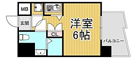 兵庫県西宮市甲子園口5丁目（賃貸マンション1K・8階・19.44㎡） その2