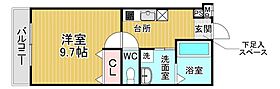 D-5 フジパレス南甲子園  ｜ 兵庫県西宮市南甲子園2丁目（賃貸アパート1K・1階・30.10㎡） その2