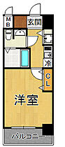 兵庫県西宮市甲子園高潮町（賃貸マンション1K・6階・24.82㎡） その2