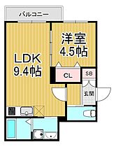 ブリリオ甲子園  ｜ 兵庫県西宮市学文殿町1丁目（賃貸アパート1LDK・2階・32.75㎡） その2