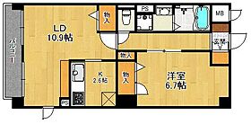 グランジェ東甲子園  ｜ 兵庫県西宮市里中町1丁目（賃貸マンション1LDK・2階・50.00㎡） その2