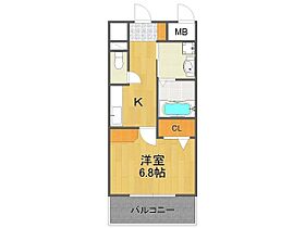 ヴィラ甲東園  ｜ 兵庫県西宮市甲東園2丁目（賃貸マンション1K・3階・24.00㎡） その2