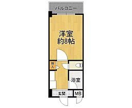 グレース今津  ｜ 兵庫県西宮市津門川町（賃貸マンション1R・2階・24.80㎡） その2