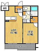 パルデ塚口  ｜ 兵庫県尼崎市栗山町1丁目（賃貸マンション1LDK・3階・38.28㎡） その2