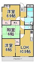 兵庫県西宮市段上町2丁目（賃貸マンション2LDK・2階・66.12㎡） その2