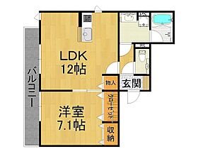 リジェール夙川  ｜ 兵庫県西宮市若松町（賃貸アパート1LDK・2階・46.83㎡） その2