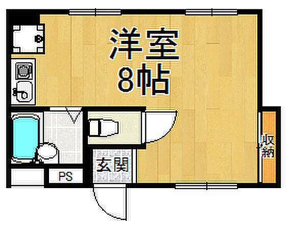 ルビア西宮 ｜兵庫県西宮市中島町(賃貸マンション1R・2階・19.60㎡)の写真 その2