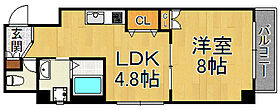 プライマル西宮夙川  ｜ 兵庫県西宮市松下町（賃貸マンション1DK・3階・37.95㎡） その2