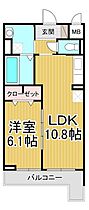 兵庫県尼崎市御園1丁目（賃貸アパート1LDK・3階・41.51㎡） その2