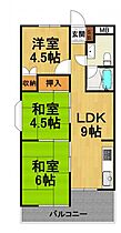 サンハイツホリウチ  ｜ 兵庫県尼崎市浜田町4丁目（賃貸マンション3LDK・4階・51.00㎡） その2