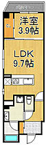 兵庫県伊丹市西台3丁目（賃貸マンション1LDK・3階・35.79㎡） その2