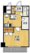 兵庫県西宮市高松町（賃貸マンション1K・3階・26.03㎡） その2