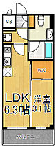 兵庫県尼崎市北城内（賃貸マンション1LDK・3階・25.24㎡） その2