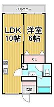 ヴィラ北田  ｜ 兵庫県尼崎市西昆陽1丁目（賃貸マンション1LDK・3階・38.16㎡） その2