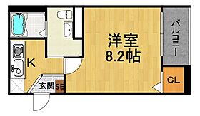 CRASTINE杭瀬  ｜ 兵庫県尼崎市杭瀬北新町3丁目（賃貸アパート1K・2階・25.22㎡） その2