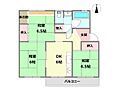 杭瀬団地4号棟3階600万円