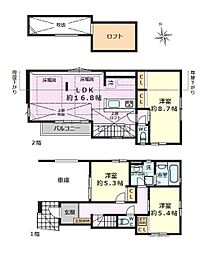 物件画像 中野区上高田1丁目　新築戸建　2号棟