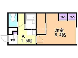レオパレスＳＡＳ　62 1階
