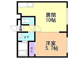 リバーサイドN24 2階