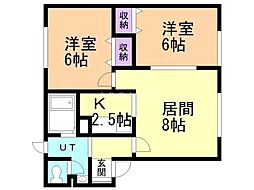 アルブル北6条 1階