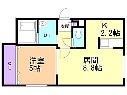 ピュアハーモニー北23条 4階