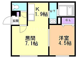 RENT北34条 4階/401