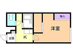 レオパレス篠路7条弐番館 1階/103