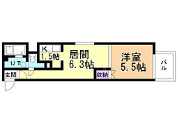 ジュネス23 6階/0601