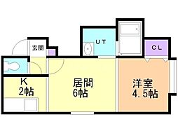 アドバンス北19条 1階