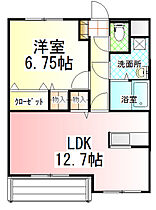 茨城県牛久市中央４丁目（賃貸マンション1LDK・3階・50.31㎡） その2