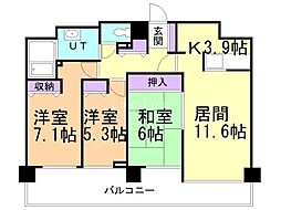 オリエンタルコート大友 4階