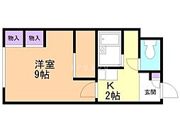 レオパレスセントラル南4条A 3階