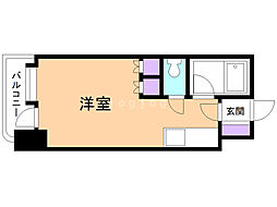 アン・セリジェ弐番館 1Kの間取図画像