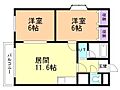 ドミール高木2階6.8万円