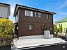 外観：（CG加工の為、現況と異なります。）トヨタホーム施工の軽量鉄骨住宅！安心の品質と開放感あふれる北西角地！