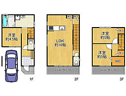 物件画像 住吉区万代6丁目　中古戸建