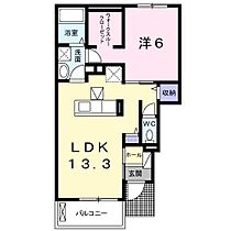 クロレ　キャメリア　Ｂ 102 ｜ 埼玉県行田市谷郷２丁目13番6号（賃貸アパート1LDK・1階・47.31㎡） その2