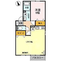 エメラルド 201 ｜ 埼玉県行田市佐間２丁目（賃貸アパート1LDK・2階・50.12㎡） その2