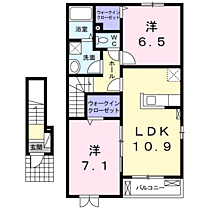 サウスヴァレーII 203 ｜ 埼玉県行田市大字谷郷315番地1（賃貸アパート2LDK・2階・57.95㎡） その2