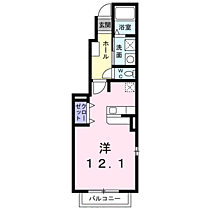 アルド－ル 101 ｜ 埼玉県東松山市山崎町13-4（賃貸アパート1R・1階・32.90㎡） その2