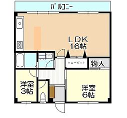 間取図画像 1SLDK