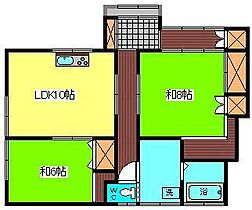 西根貸家 1 ｜ 秋田県大仙市大曲西根字新堀（賃貸一戸建2LDK・--・69.95㎡） その2