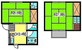 エンゼルヴィラ A-2 ｜ 秋田県大仙市富士見町（賃貸アパート2DK・1階・39.34㎡） その2