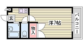 レオパレスＫＵＷＡＤＡ 101 ｜ 兵庫県姫路市書写2459（賃貸アパート1K・1階・24.84㎡） その2