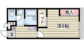 レオパレスサニーハイツII 206 ｜ 兵庫県姫路市書写1182-1（賃貸アパート1K・2階・23.18㎡） その2